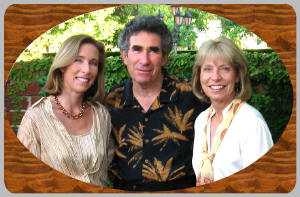 Judy with her parents, Stan & Sharron Levey